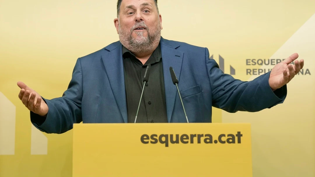 El presidente de ERC, Oriol Junqueras, en una imagen de archivo.
