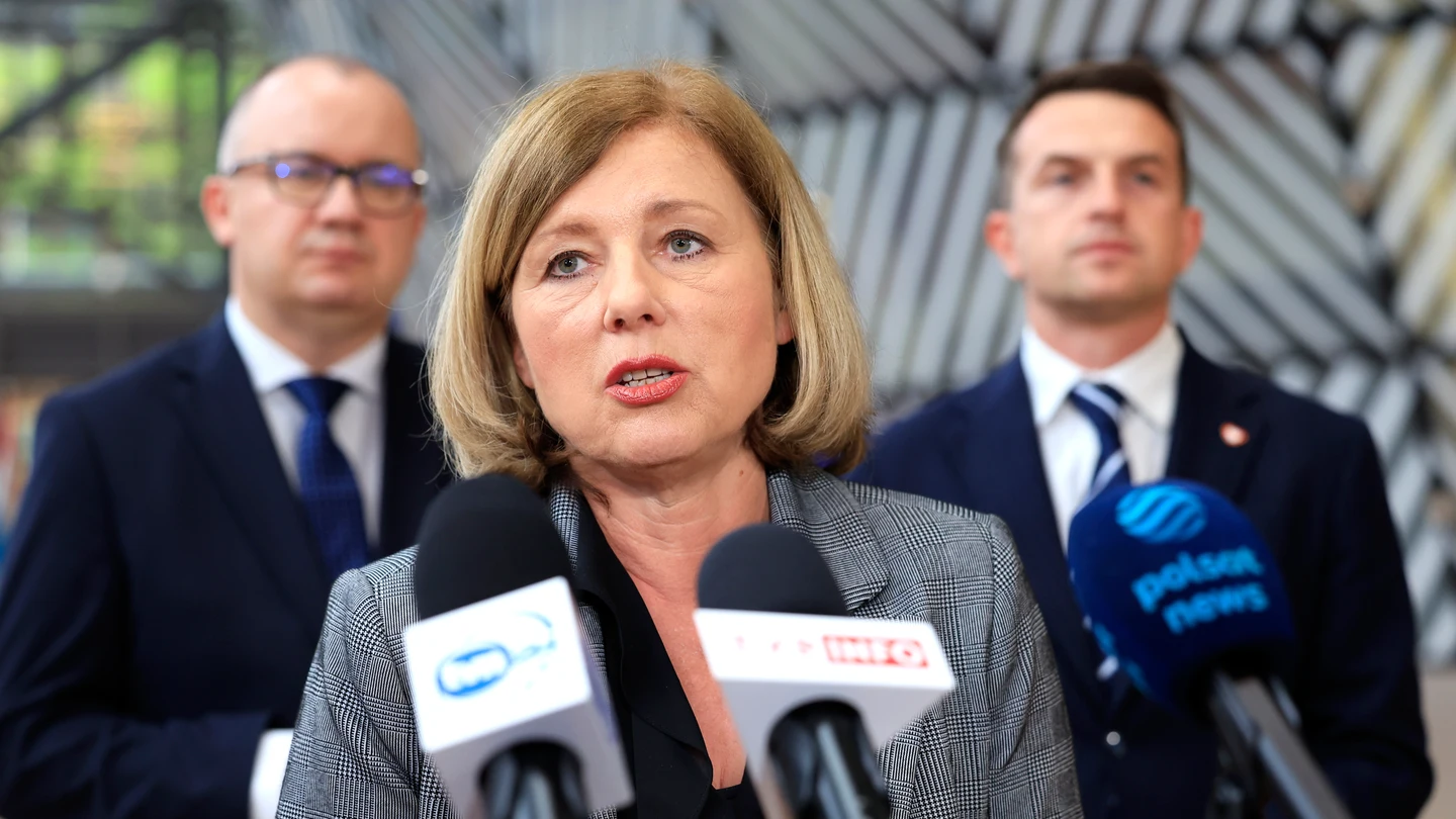 La vicepresidenta de la Comisión Europea, Vera Jourová La vicepresidenta de la Comisión Europea, Vera Jourová