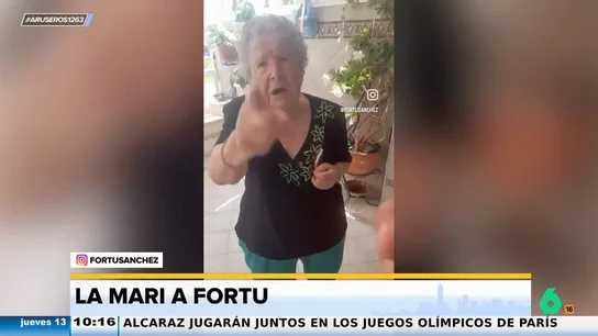 La madre de Fortu, a su hijo: "Ni container, ni cojones, ni na... Anda niño veta a mear a la vía" La madre de Fortu, a su hijo: "Ni container, ni cojones, ni na... Anda niño veta a mear a la vía"