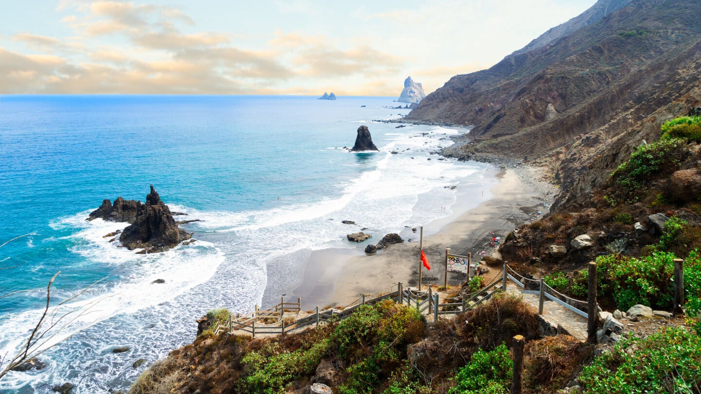 Playa de Benijo, en Tenerife (Islas Canarias)