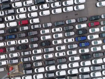 Coches aparcados Coches aparcados