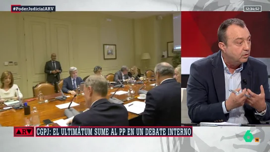 ARV- Manuel Cobo explica qué debería suceder para que PP y PSOE lleguen a un acuerdo sobre el CGPJ ARV- Manuel Cobo explica qué debería suceder para que PP y PSOE lleguen a un acuerdo sobre el CGPJ