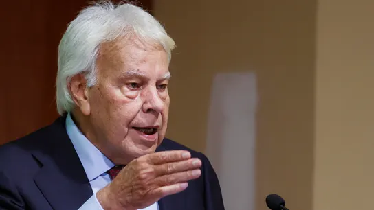 El expresidente del Gobierno Felipe González El expresidente del Gobierno Felipe González