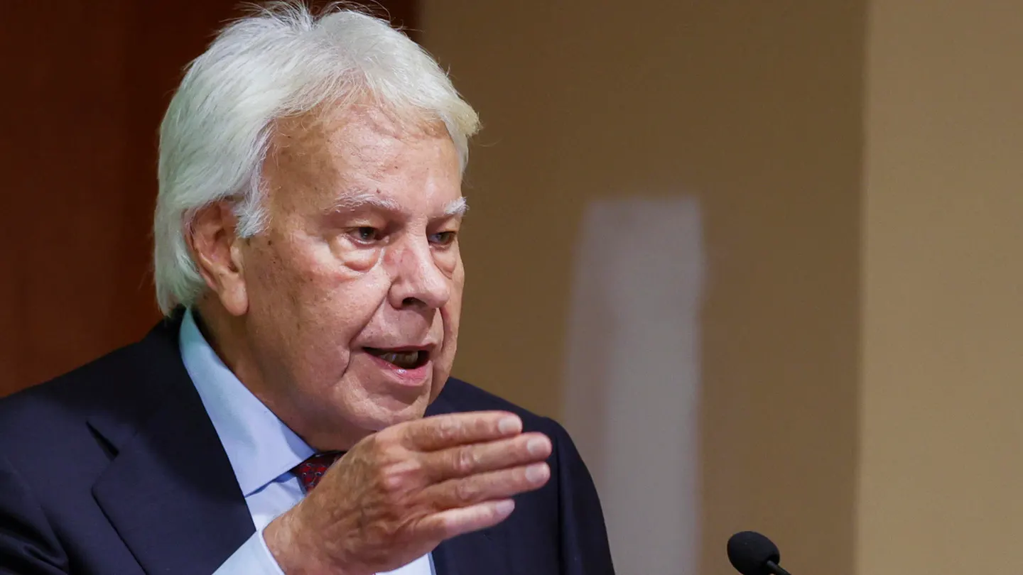 El expresidente del Gobierno Felipe González El expresidente del Gobierno Felipe González