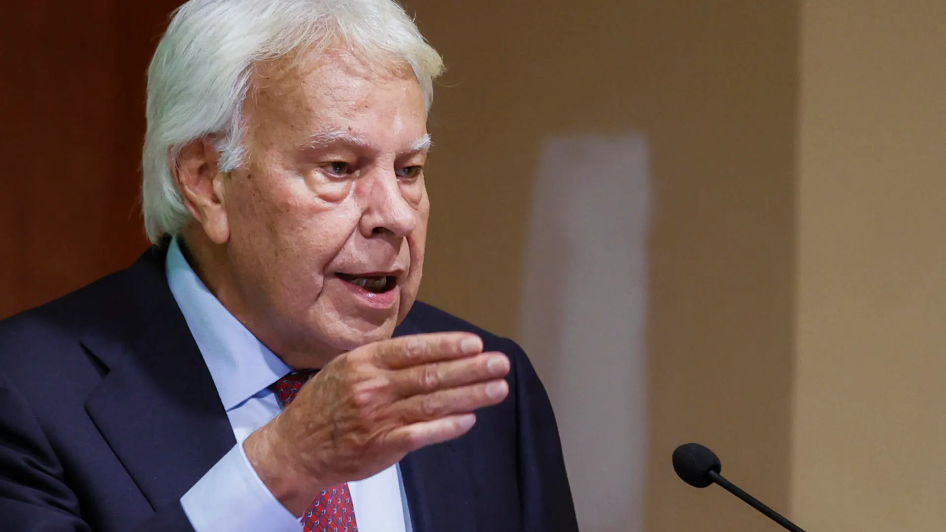 El expresidente del Gobierno Felipe González