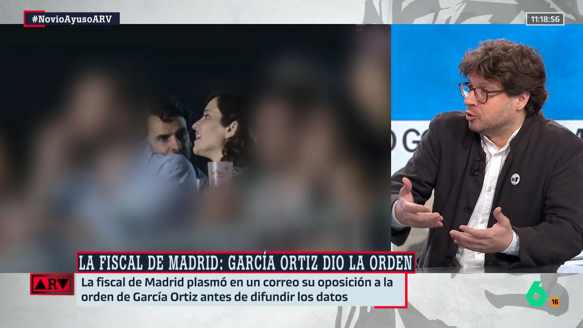 ARV- Fernando Berlín, sobre el caso del novio de Ayuso: "No veo qué violación de privacidad hay"