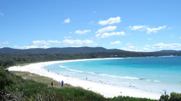 Binalong Bay, en Tasmania (Australia)