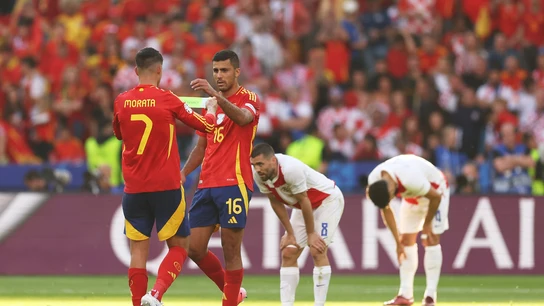 Morata y Rodri Morata y Rodri