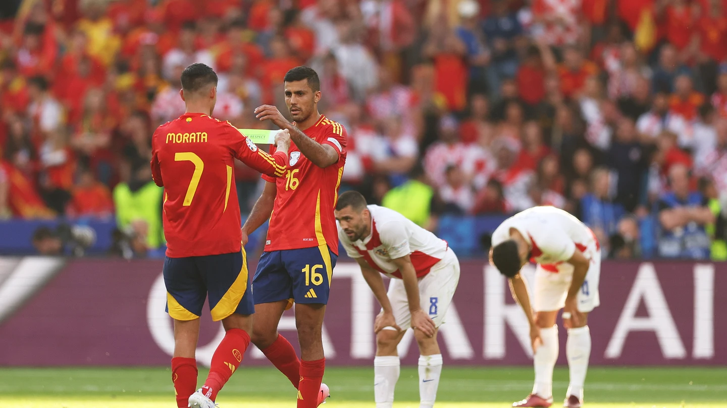 Morata y Rodri Morata y Rodri