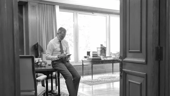 Una de las imágenes de Felipe VI difundidas por la Casa Real por el décimo aniversario de su reinado Una de las imágenes de Felipe VI difundidas por la Casa Real por el décimo aniversario de su reinado