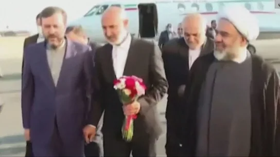 Hamid Nouri a su llegada a Teherán tras ser liberado por Suecia. Hamid Nouri a su llegada a Teherán tras ser liberado por Suecia.