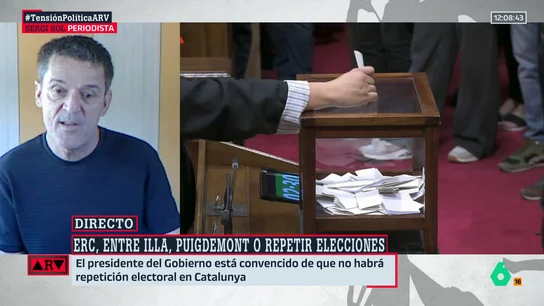 ARV - Sergi Sol: "Puigdemont necesita nuevas elecciones en Cataluña y es lo que va a buscar" ARV - Sergi Sol: "Puigdemont necesita nuevas elecciones en Cataluña y es lo que va a buscar"