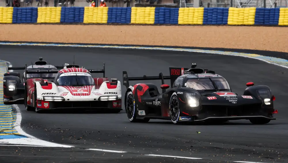 Un trompo del Toyota #7 allanó la victoria del Ferrari Un trompo del Toyota #7 allanó la victoria del Ferrari