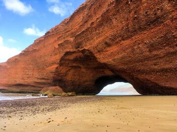 Playa de Legzira. Marruecos