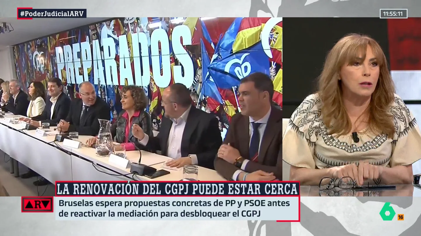 El pronóstico de Angélica Rubio: "Feijóo no va a renovar el CGPJ porque el ala dura del PP y de la alta judicatura no le van a dejar" El pronóstico de Angélica Rubio: "Feijóo no va a renovar el CGPJ porque el ala dura del PP y de la alta judicatura no le van a dejar"