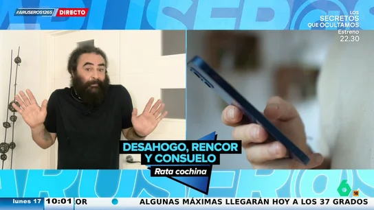 La confesión de El Sevilla a Alfonso Arús tras saber que insultar a tu jefe en WhatsApp no es motivo de despido La confesión de El Sevilla a Alfonso Arús tras saber que insultar a tu jefe en WhatsApp no es motivo de despido