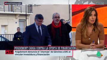 ARV- Carmen Morodo, tras la reacción de Puigdemont sobre la financiación singular: "Pone piedras en el camino de ERC"