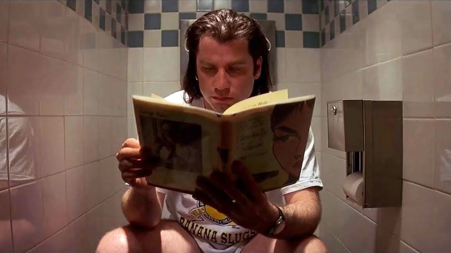 Escena de Pulp Fiction Escena de Pulp Fiction