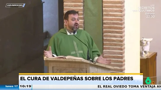 El cura de Valdepeñas, de los hombres que no saben ni freír un huevo: "¿Para qué quieres un tío que no sabe hacer nada?" El cura de Valdepeñas, de los hombres que no saben ni freír un huevo: "¿Para qué quieres un tío que no sabe hacer nada?"