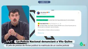 Ramón Espinar advierte sobre Vito Quiles