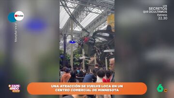 Miki Nadal reacciona al vídeo viral de una atracción 'loca' en Minnesota: "Le han convalidado las pruebas para astronauta"