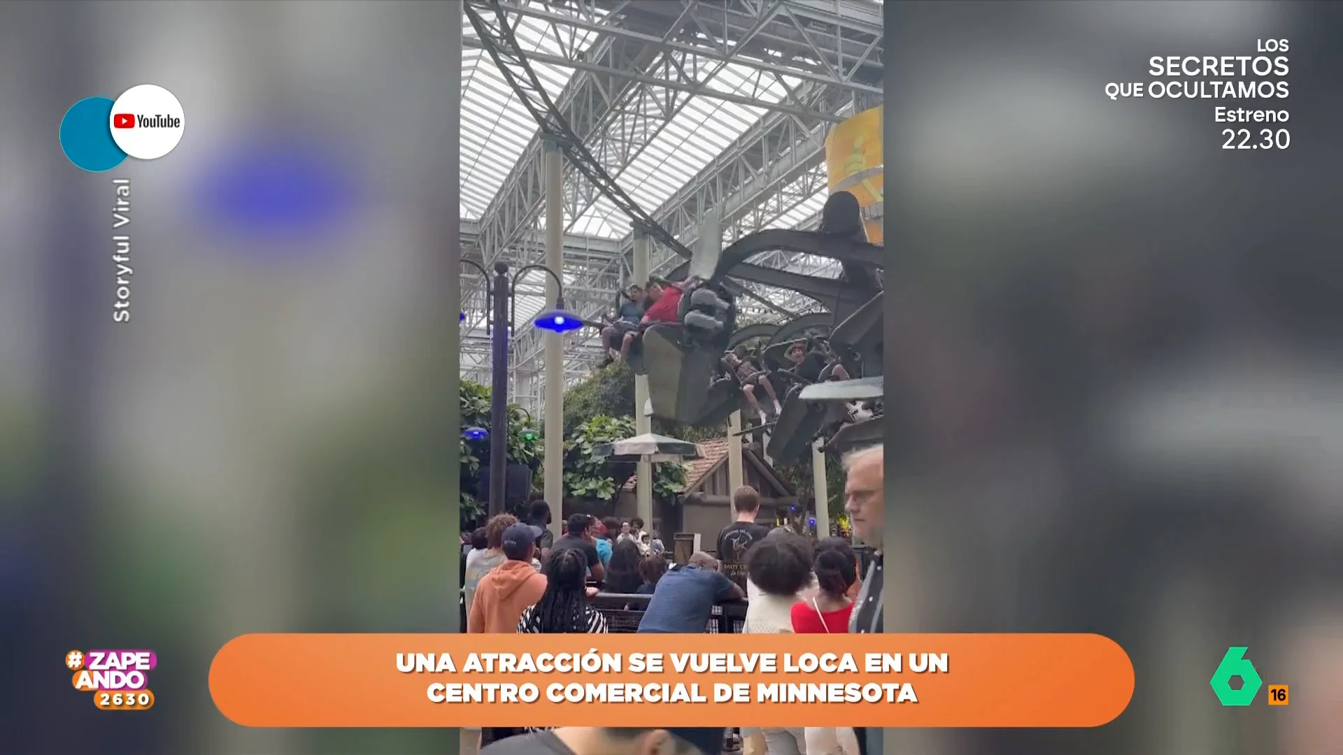 Miki Nadal reacciona al vídeo viral de una atracción 'loca' en Minnesota: "Le han convalidado las pruebas para astronauta"