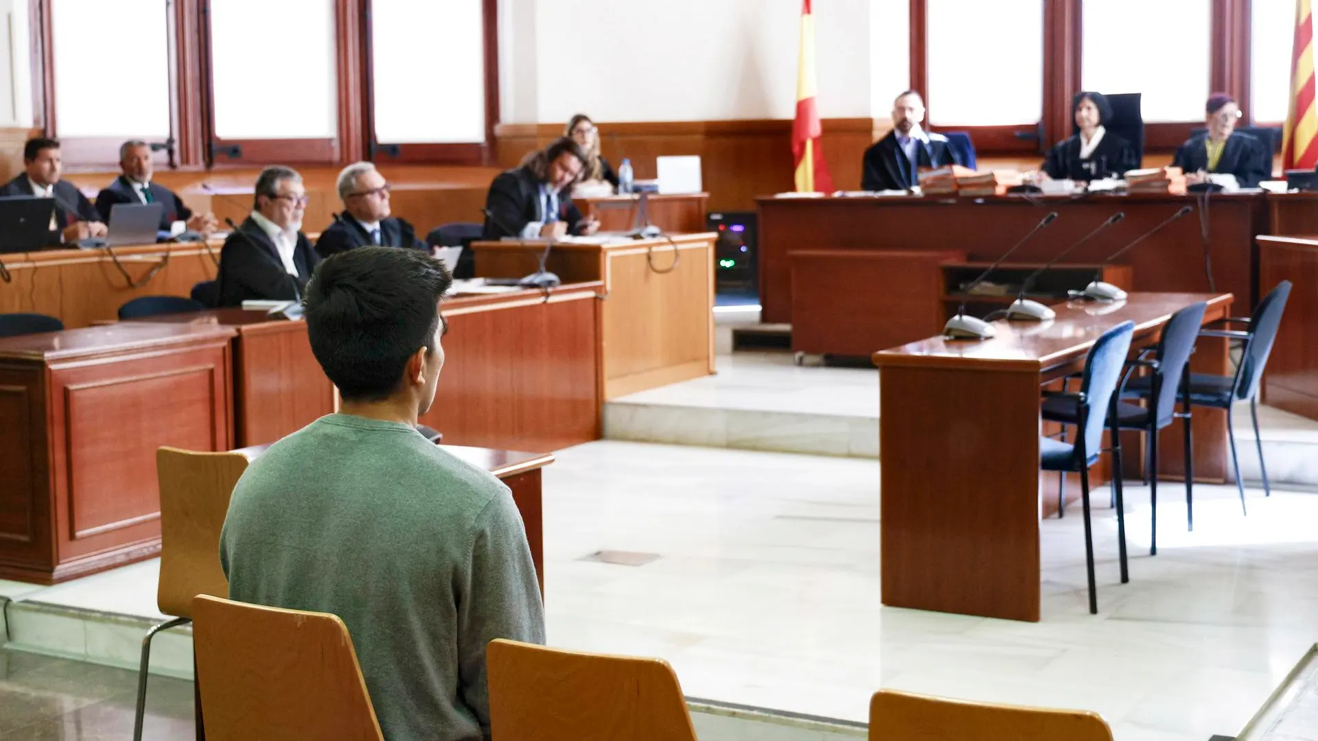 Juicio en la Audiencia de Barcelona a Brian R.C.M, acusado de la brutal violación de una menor de 16 años en Igualada (Barcelona) la madrugada del 1 de noviembre de 2021