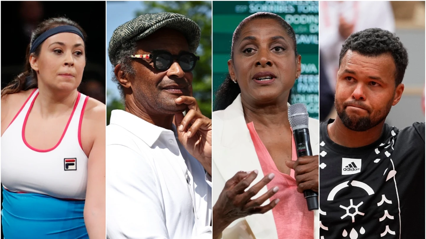 Marion Bartoli, Yannick Noah, Marie-José Pérec y Jo-Wilfried Tsonga Marion Bartoli, Yannick Noah, Marie-José Pérec y Jo-Wilfried Tsonga