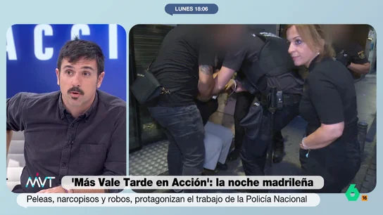 Ramón Espinar carga contra la gestión de Almeida: "Es terrible cómo tiene Madrid por la noche" "Con Manuela Carmena esto no estaba así", afirma rotundo Ramón Espinar en este vídeo donde denuncia la gestión de José Luis Martínez-Almeida y asegura que Madrid está "sucia, conflictiva, mucho peor de lo que estaba".