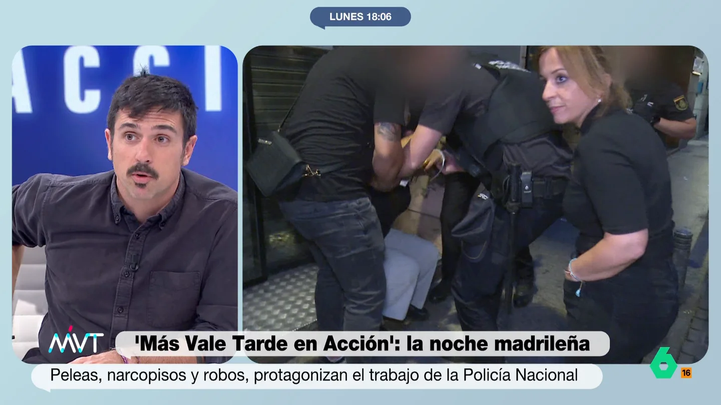 Ramón Espinar carga contra la gestión de Almeida: "Es terrible cómo tiene Madrid por la noche" "Con Manuela Carmena esto no estaba así", afirma rotundo Ramón Espinar en este vídeo donde denuncia la gestión de José Luis Martínez-Almeida y asegura que Madrid está "sucia, conflictiva, mucho peor de lo que estaba".