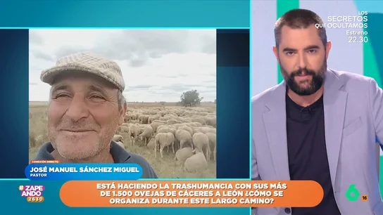 José Manuel Sánchez, pastor, desvela cómo actúa ante los lobos: "Hay mucho peligro... no te puedes ir de fiesta" José Manuel Sánchez, pastor, desvela cómo actúa ante los lobos: "Hay mucho peligro... no te puedes ir de fiesta"