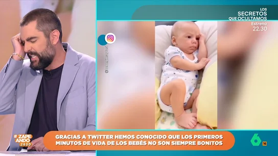 El aviso de Dani Mateo a los padres: "Si vuestro retoño ha nacido sonriendo... no es normal" El aviso de Dani Mateo a los padres: "Si vuestro retoño ha nacido sonriendo... no es normal"