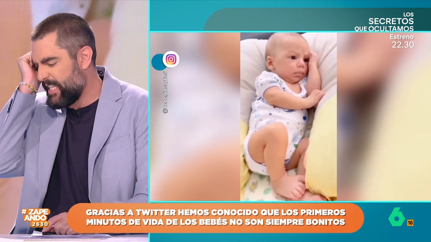 El aviso de Dani Mateo a los padres: "Si vuestro retoño ha nacido sonriendo... no es normal" El aviso de Dani Mateo a los padres: "Si vuestro retoño ha nacido sonriendo... no es normal"