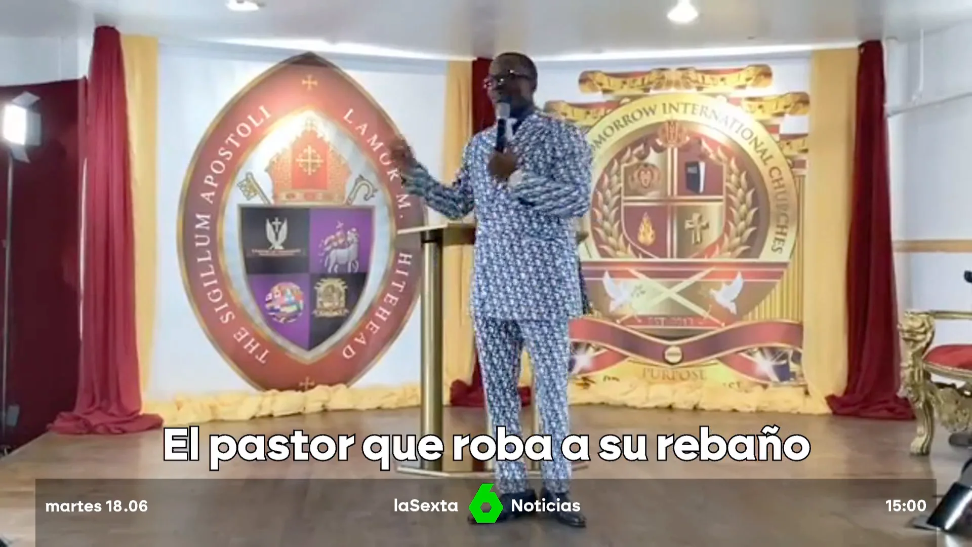pastor estafador
