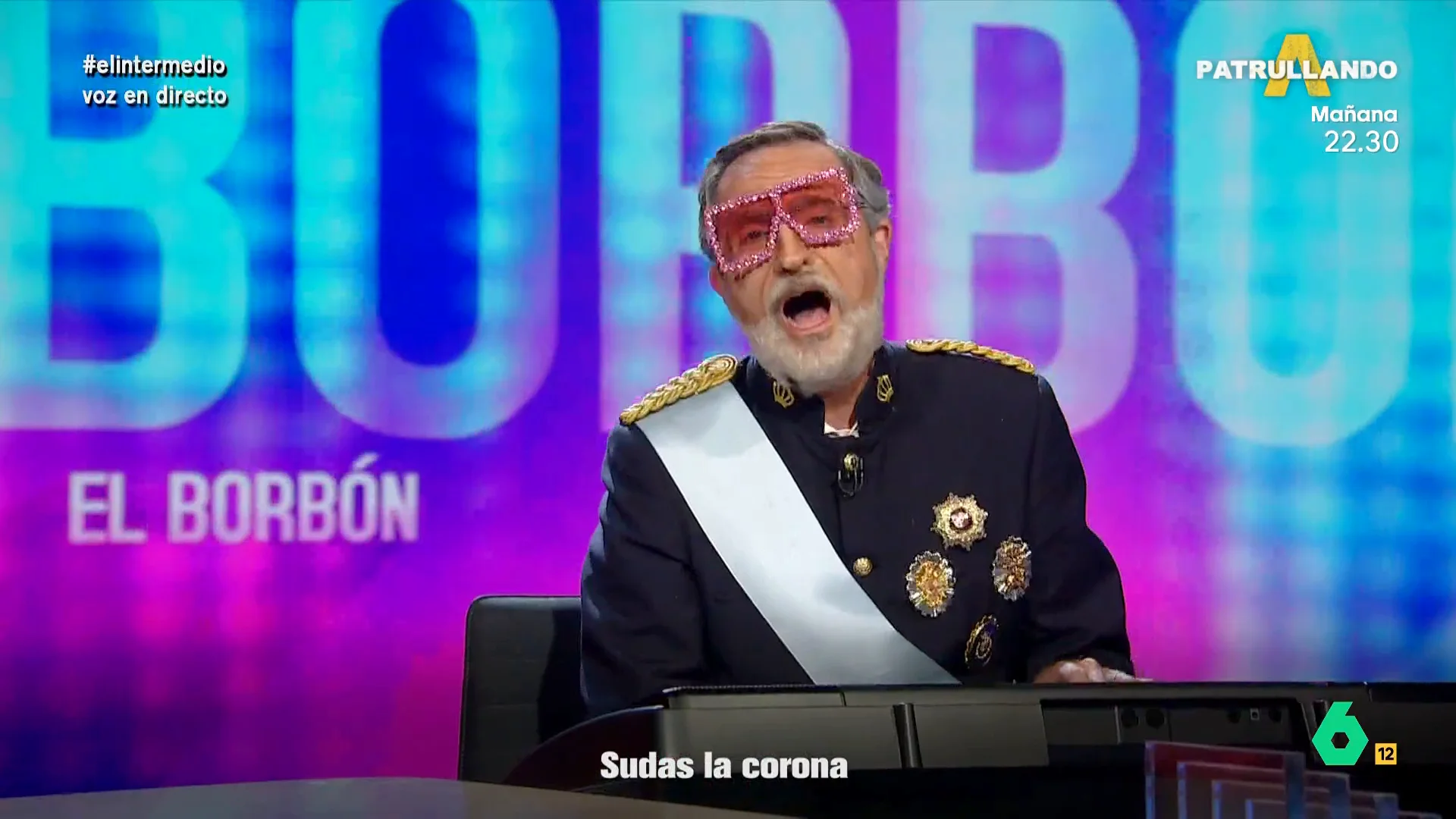 'Felipe VI' transmite las dificultades de ser rey en una canción: "En vez de perdices yo tomo orfidal"