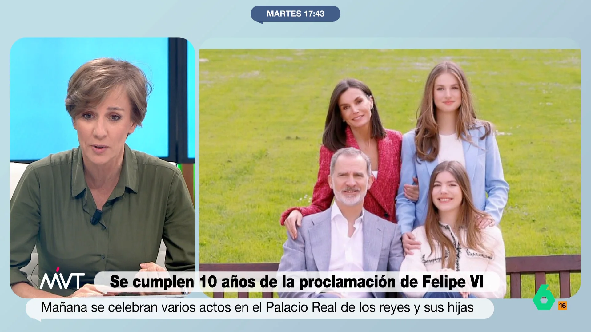 "Deberían intentar no instrumentalizar y llevarse a la derecha a la monarquía, porque no le hacen ningún favor convirtiendo al rey en un rey de la derecha española", comenta Benjamín Prado. La respuesta de Tania Sánchez, en este vídeo.