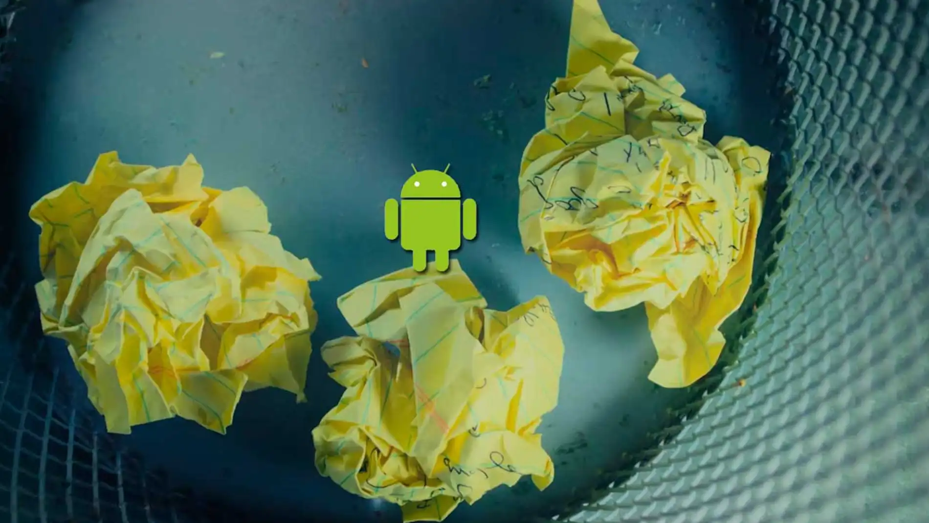 Vaciar la papelera en Android Vaciar la papelera en Android