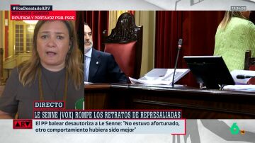 ARV- Mercedes Garrido (PSIB-PSOE), sobre Le Senne (Vox): "Aparte de autoritario y arbitrario, es machista"