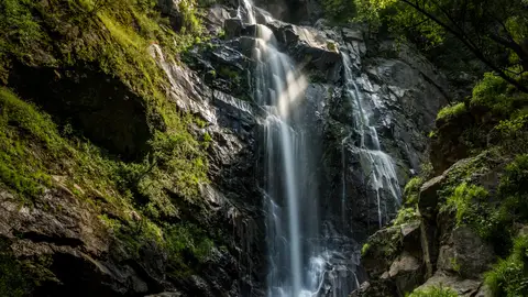 Cascada Fervenza do Toxa, en Silleda, Galicia