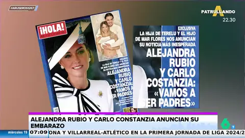 Alejandra Rubio, embarazada tras cinco meses de relación con Carlo Costanzia