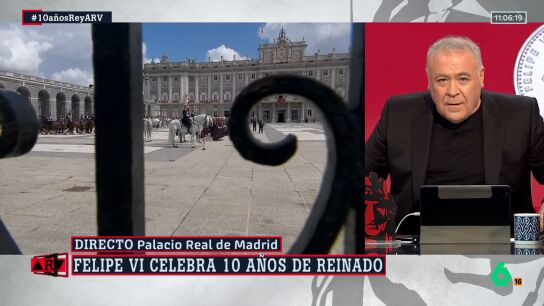 ARV- Ferreras, sobre Felipe VI: "Ha dado serenidad y tranquilidad en un momento muy dif&iacute;cil"