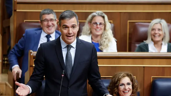 Pedro Sánchez en el Congreso de los Diputados. Pedro Sánchez en el Congreso de los Diputados.
