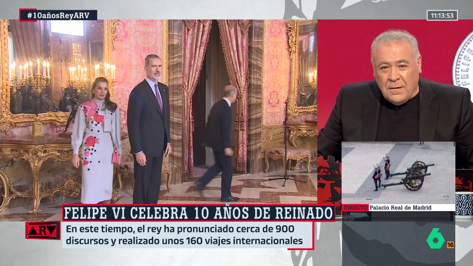 ARV- Ferreras elogia la actuación de Letizia: "Ha tenido un papel clave en la educación de la futura reina"