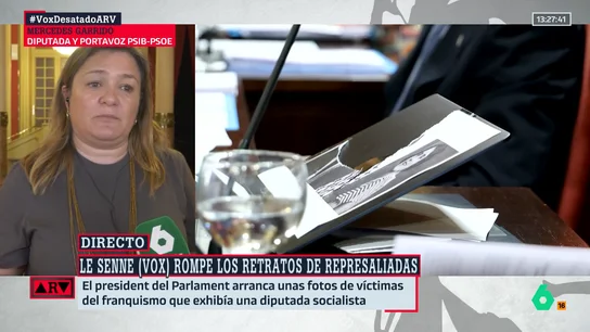 Mercedes Garrido asegura que Le Senne la expulsó "sin justificación" y señala al PP: "Ampara a un presidente violento" Mercedes Garrido asegura que Le Senne la expulsó "sin justificación" y señala al PP: "Ampara a un presidente violento"