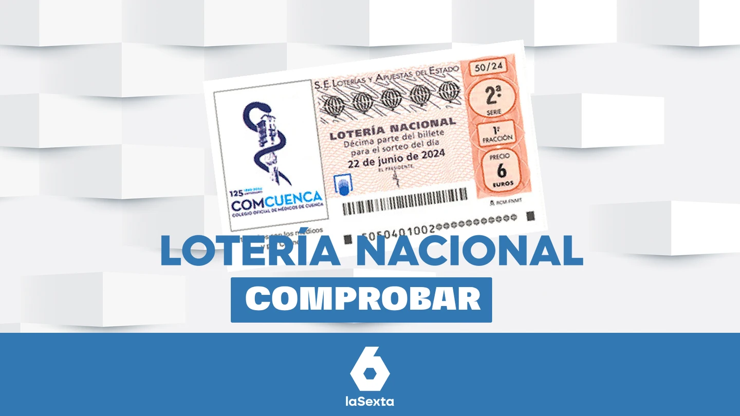 Lotería Nacional | Comprobar el resultado del sorteo de hoy, sábado 22 de junio de 2024 Lotería Nacional | Comprobar el resultado del sorteo de hoy, sábado 22 de junio de 2024