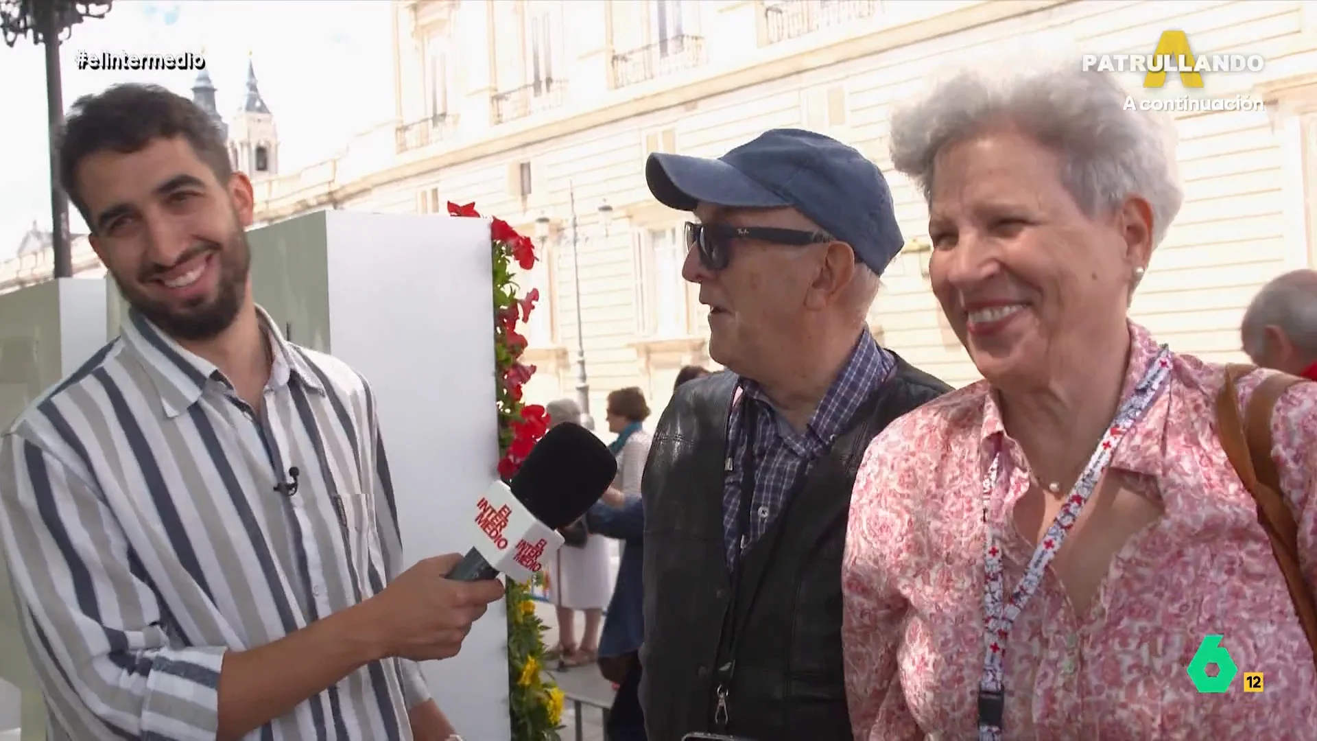 Una pareja, cuando Isma Juárez les pregunta si son republicanos: "No, somos de Guadalajara"