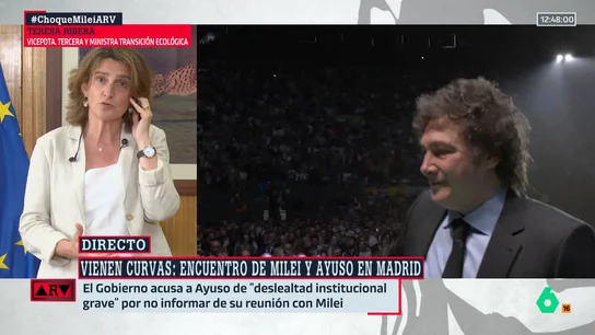 ARV- Teresa Ribera, sobre Milei ARV- Teresa Ribera, sobre Milei