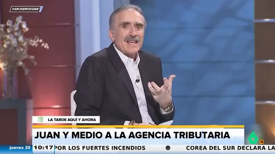 El vídeo viral en el que Juan y Medio compara la Agencia Tributaria con una peli de terror El vídeo viral en el que Juan y Medio compara la Agencia Tributaria con una peli de terror