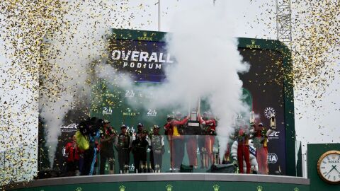 Podio Le mans 2024 