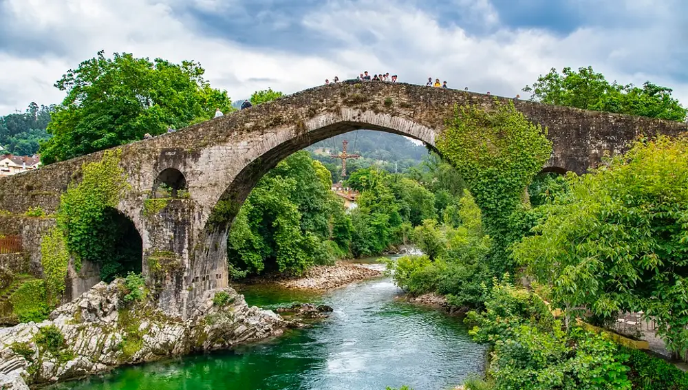 Puente romano de Cangas de Onís Puente romano de Cangas de Onís